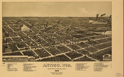 Antigo, Wisconsin, 1886