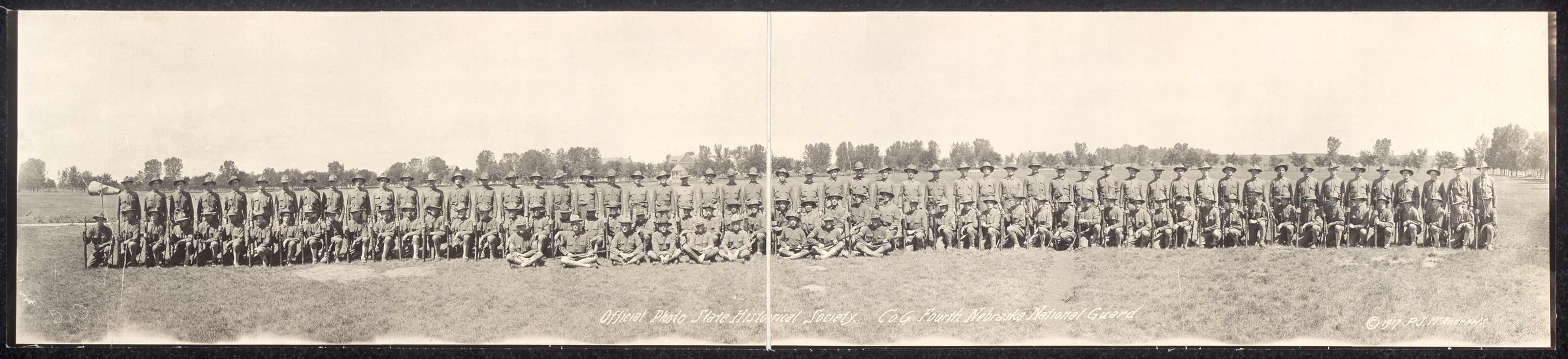 Nebraska National Guard, 1917, 1917 — historic image