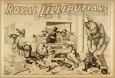 Royal Lilliputians a gigantic organization of lilliputians dwarfs midgets and giants.