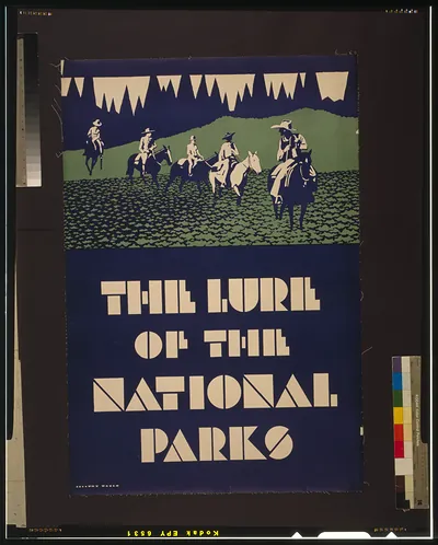 The lure of the national parks / Dorothy Waugh.