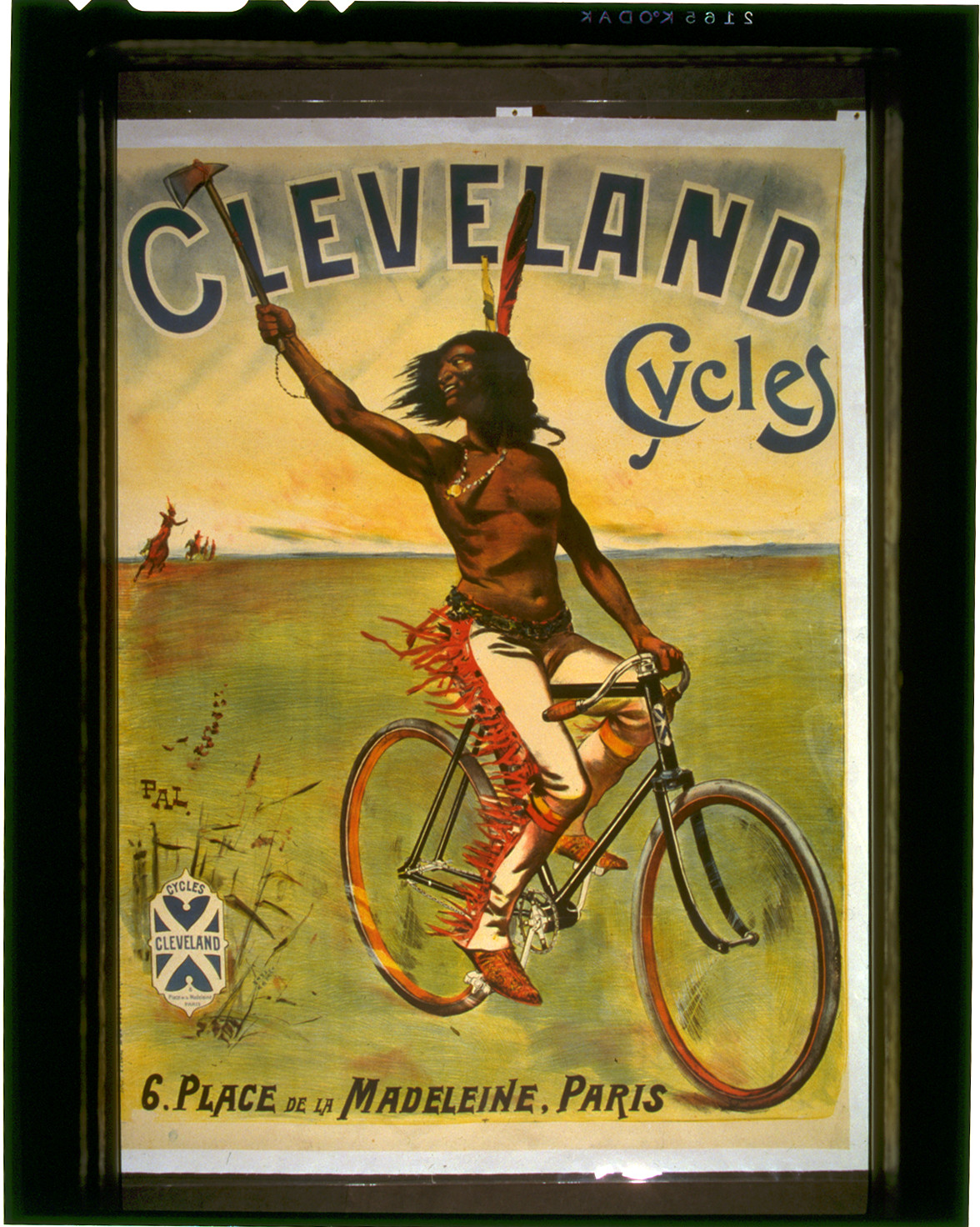 Cleveland cycles / Pal., Paris : Imp. Paul Dupont, [1897] — vintage poster