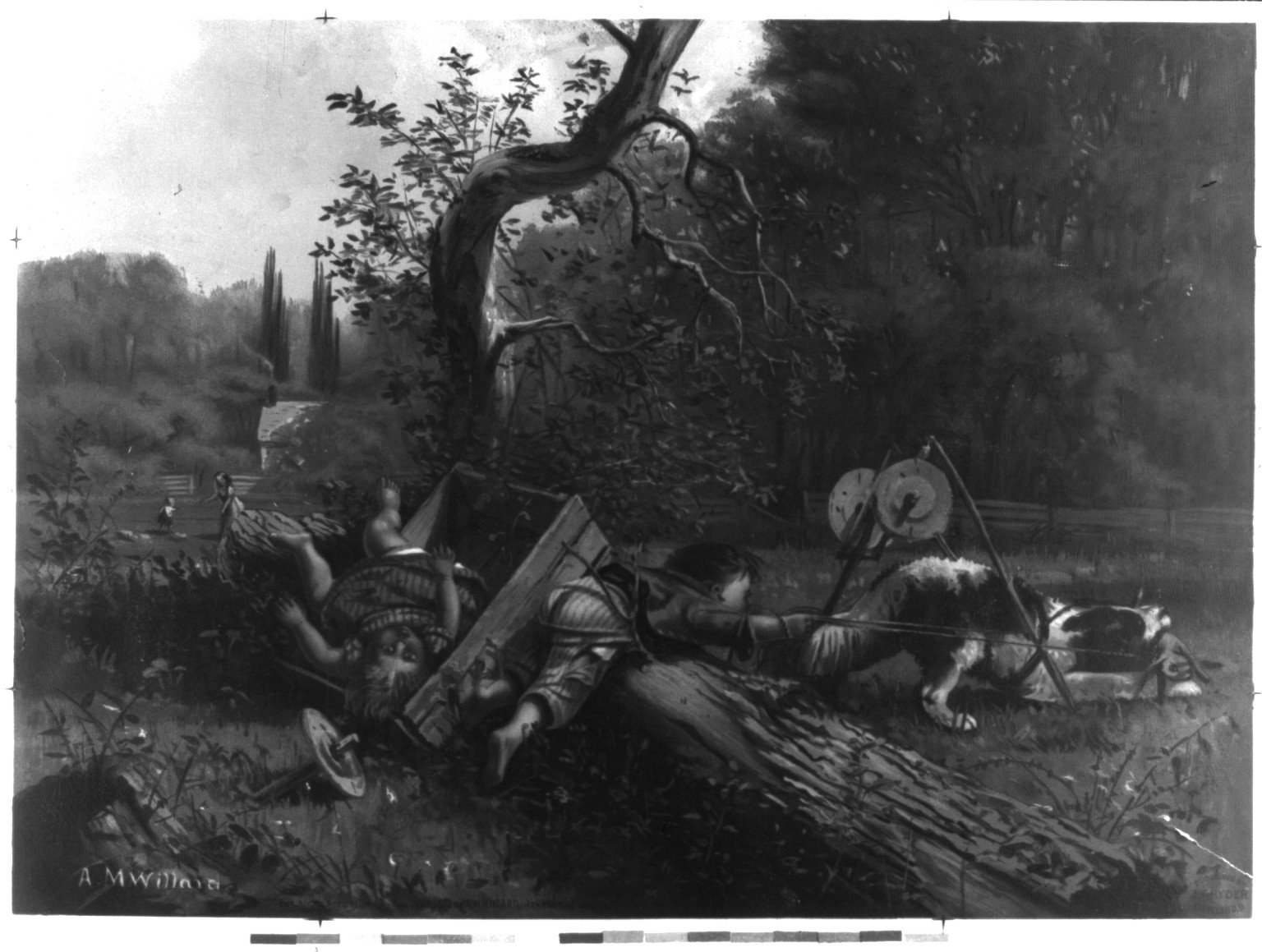 Retreat, c1878. — historic print