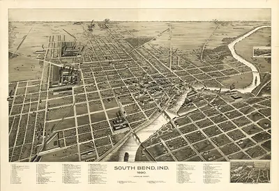 South Bend, Indiana, 1890