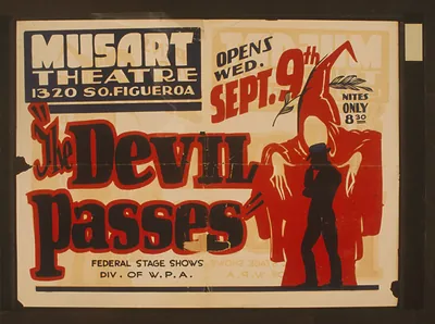 The devil passes