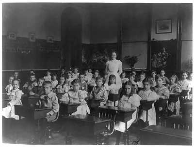 [Classroom scenes in Washington, D.C. public schools: general classroom scenes, 1st Division]