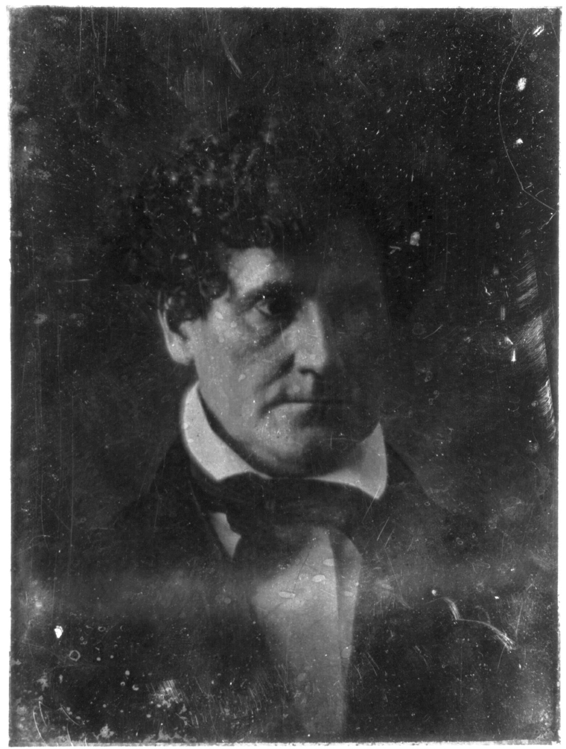 [Thomas Sowerby Hamblin, head-and shoulders portrait, slightly to the left], [between 1844 and 1853] — historic photograph