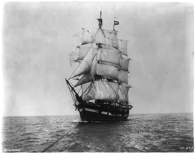 The ship WANDERER used in movie Down to the Sea in Ships" to represent the CHARLES W. MORGAN"
