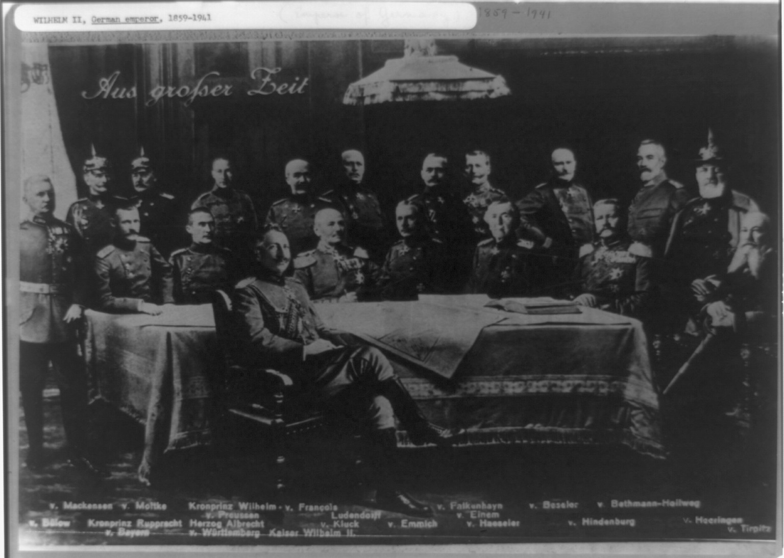 Wilhelm II, German emperor, 1859-1941, c1915. — historic photograph