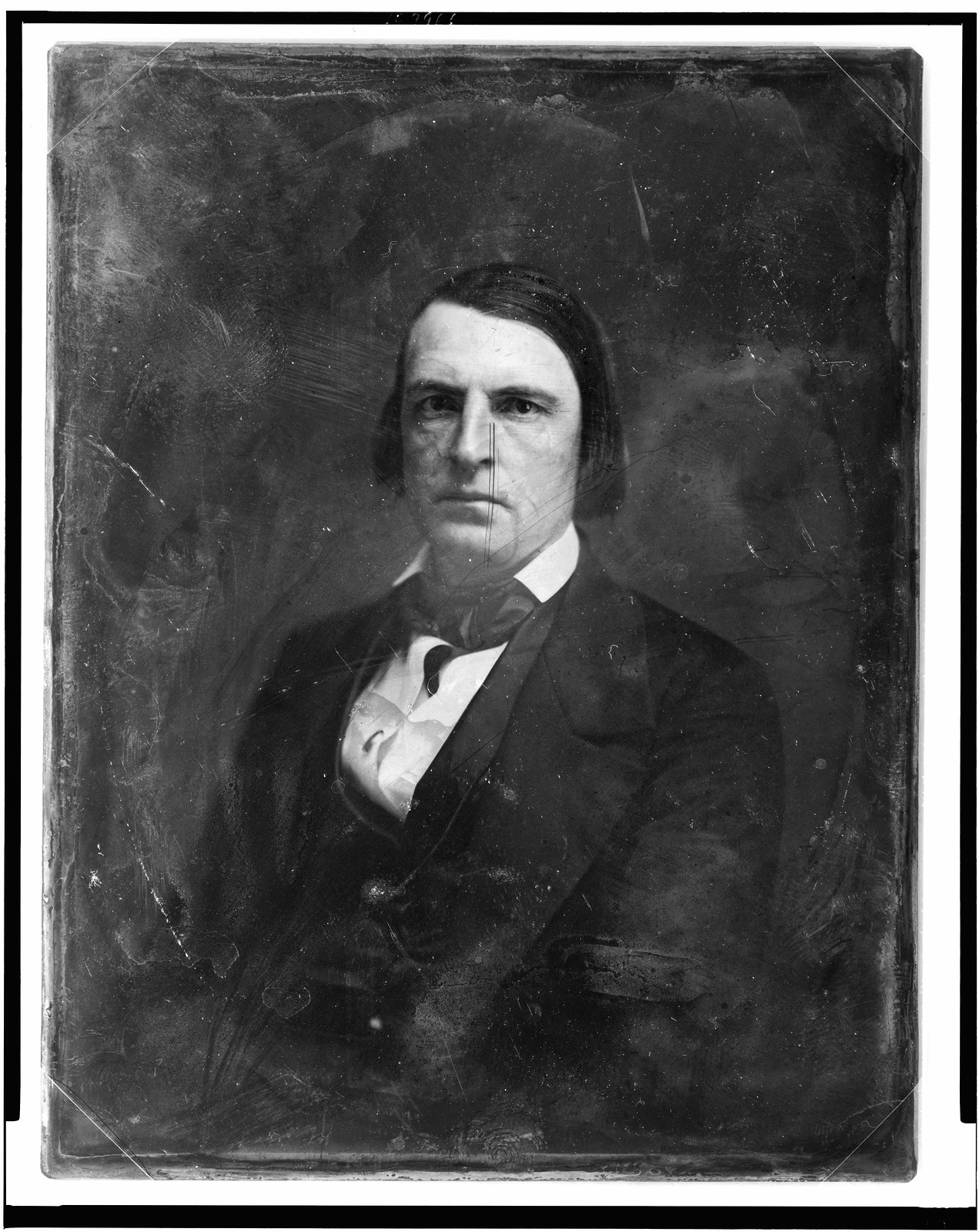[Jeremiah Clemens, half-length portrait, facing front], [between 1844 and 1860] — historic photograph