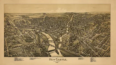 New Castle, Pennsylvania, 1896