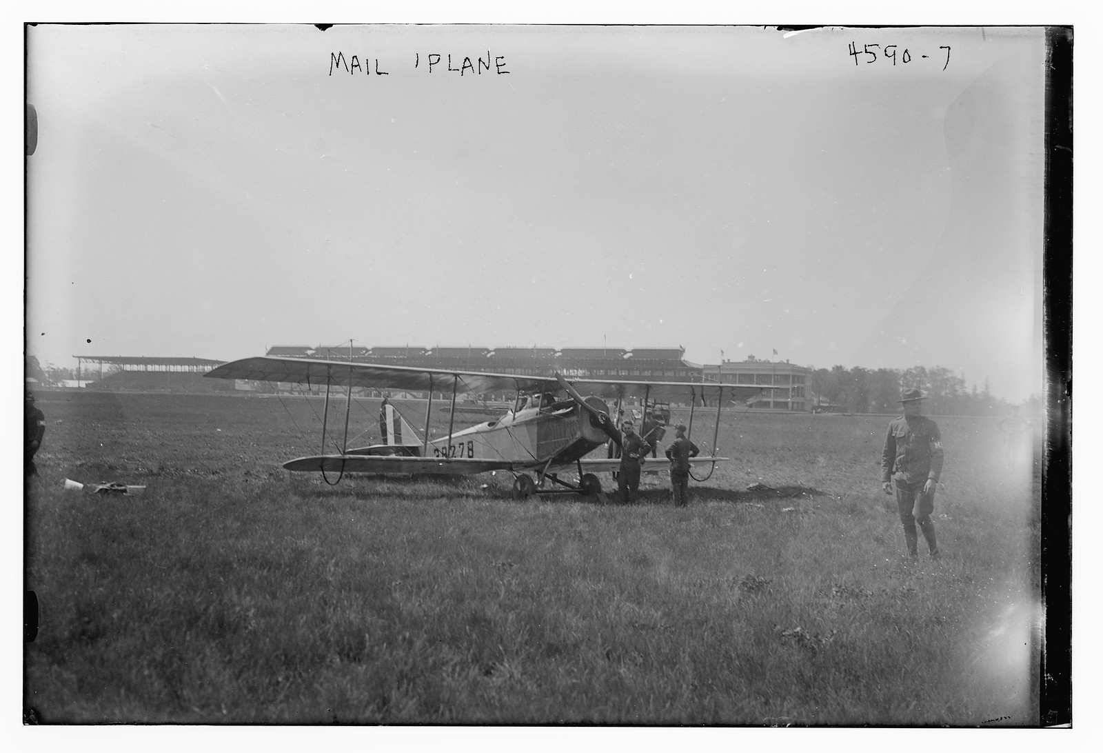 Mail plane, n/a — historic photograph