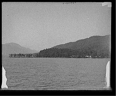 [Silver Bay Hotel and grounds, Lake George, New York]