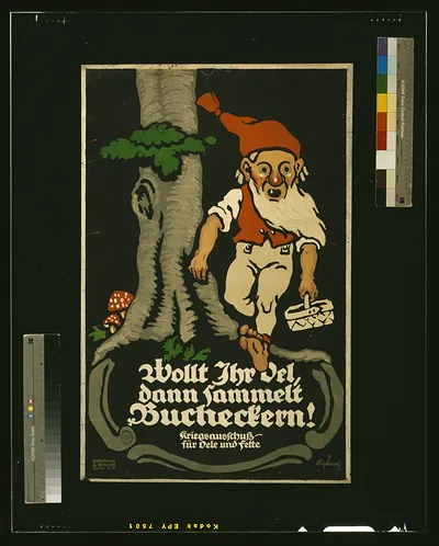 Wollt Ihr Öl, dann sammelt Bucheckern!