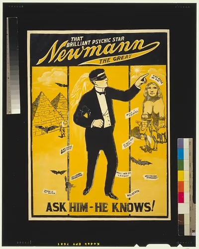 That brilliant psychic star, Newmann the Great