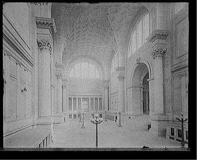 [Pennsylvania Station, main waiting room, New York, N.Y.]