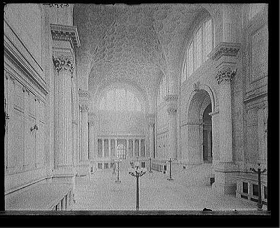 [Pennsylvania Station, main waiting room, New York, N.Y.], [between 1905 and 1915] — historic photograph