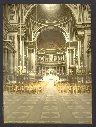 The Madeleine interior Paris France