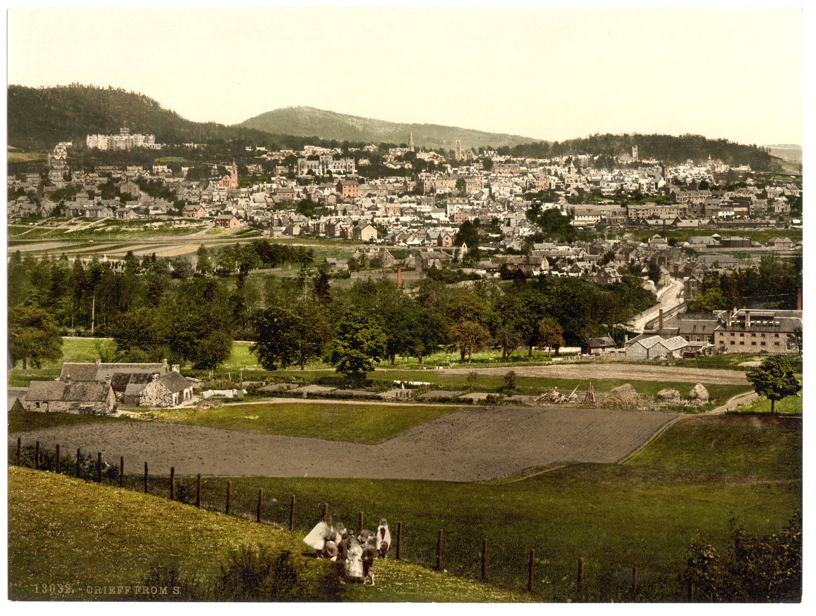 From south Creiff (i.e. Crieff) Scotland, [between ca. 1890 and ca. 1900]. — historic print