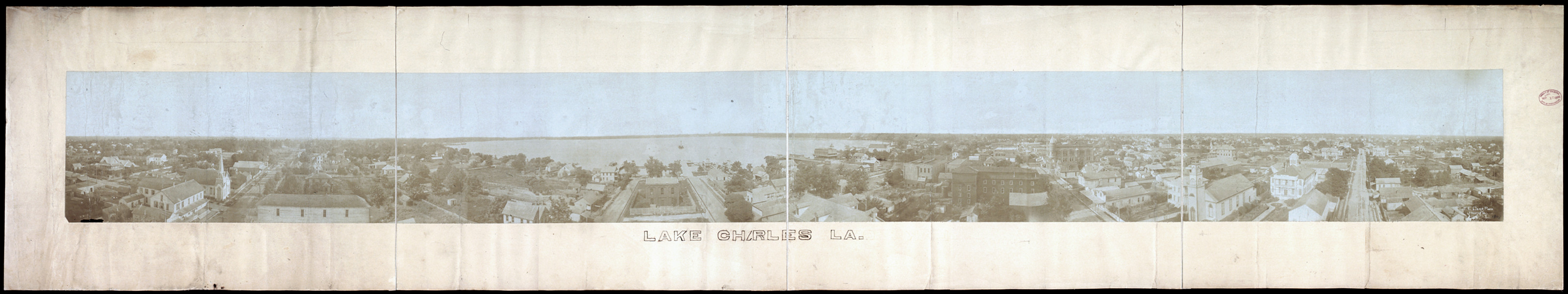 Lake Charles, Louisiana, 1895, 1895 — historic image