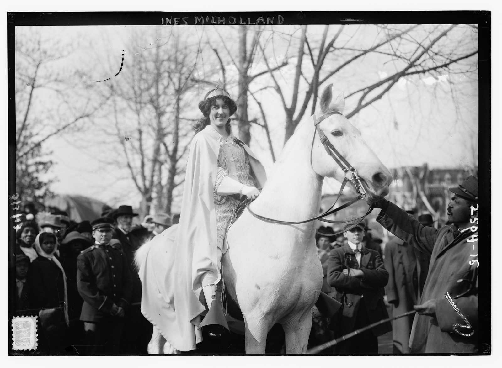 Inez Milholland - Suffrage parade, [1913] — historic photograph