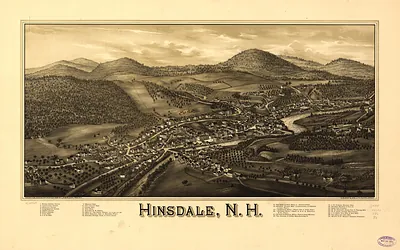 Hinsdale, New Hampshire, 1886