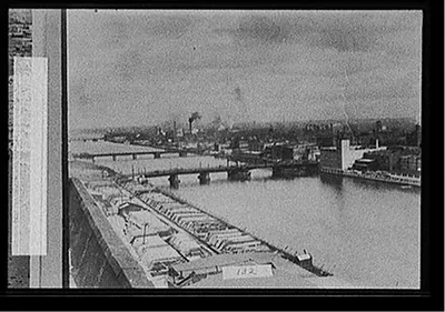 River front, Saginaw, [Michigan]