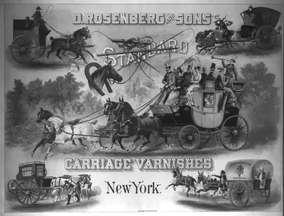 D. Rosenberg & Sons, standard carriage varnishes, New York