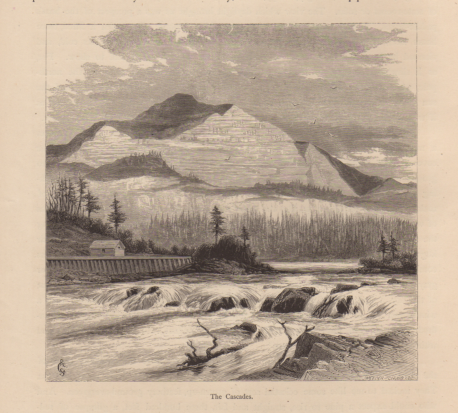 The Cascades — historic image