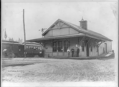 [Railroad stations: Southbury, Conn.]