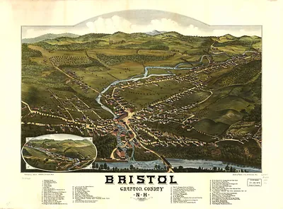 Bristol, New Hampshire, 1884