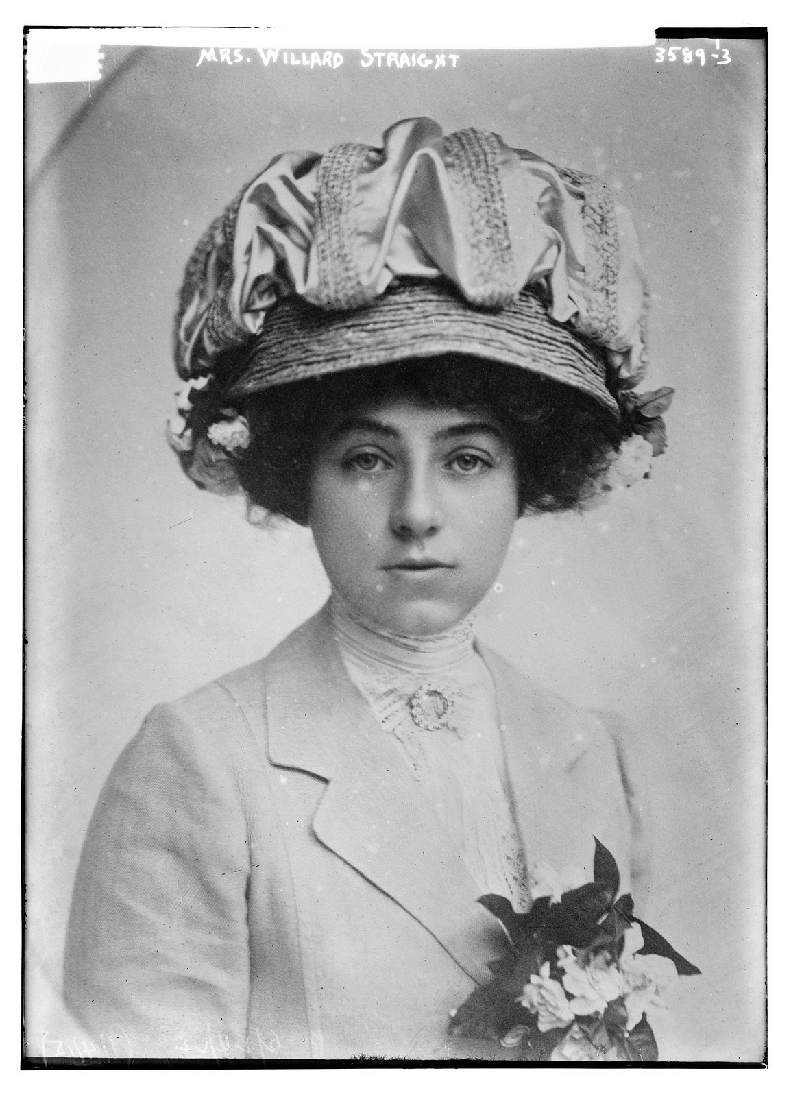 Mrs. Willard Straight, n/a — historic photograph
