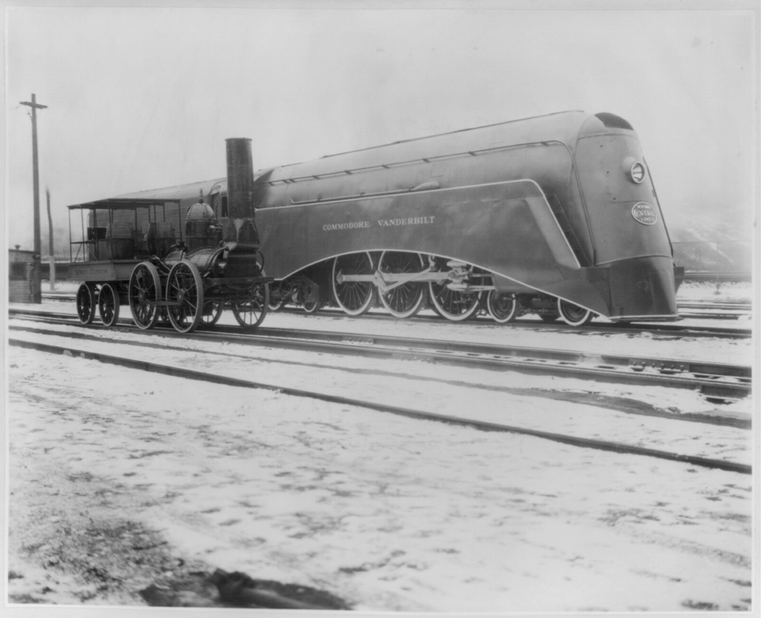 The New York Central's COMMODORE VANDERBILT, [no date recorded on caption card] — historic photograph