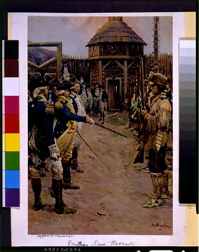 Drilling new recruits / Arthurs.