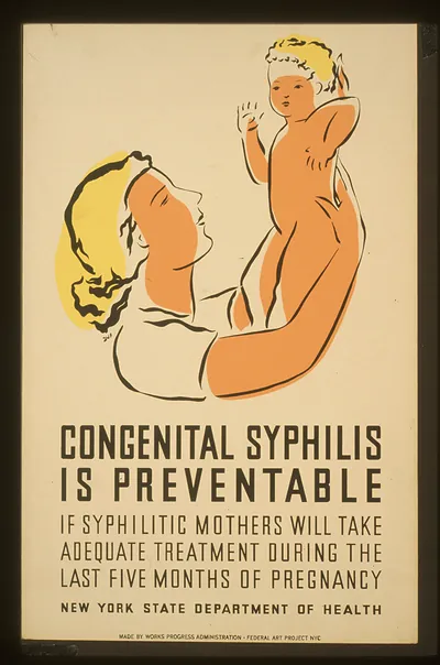 Congenital syphilis is preventable If syphilitic mothers will take adequate treatment