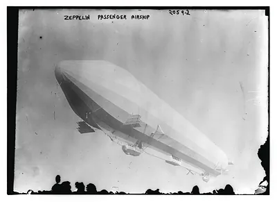 Zeppelin Passenger airplane