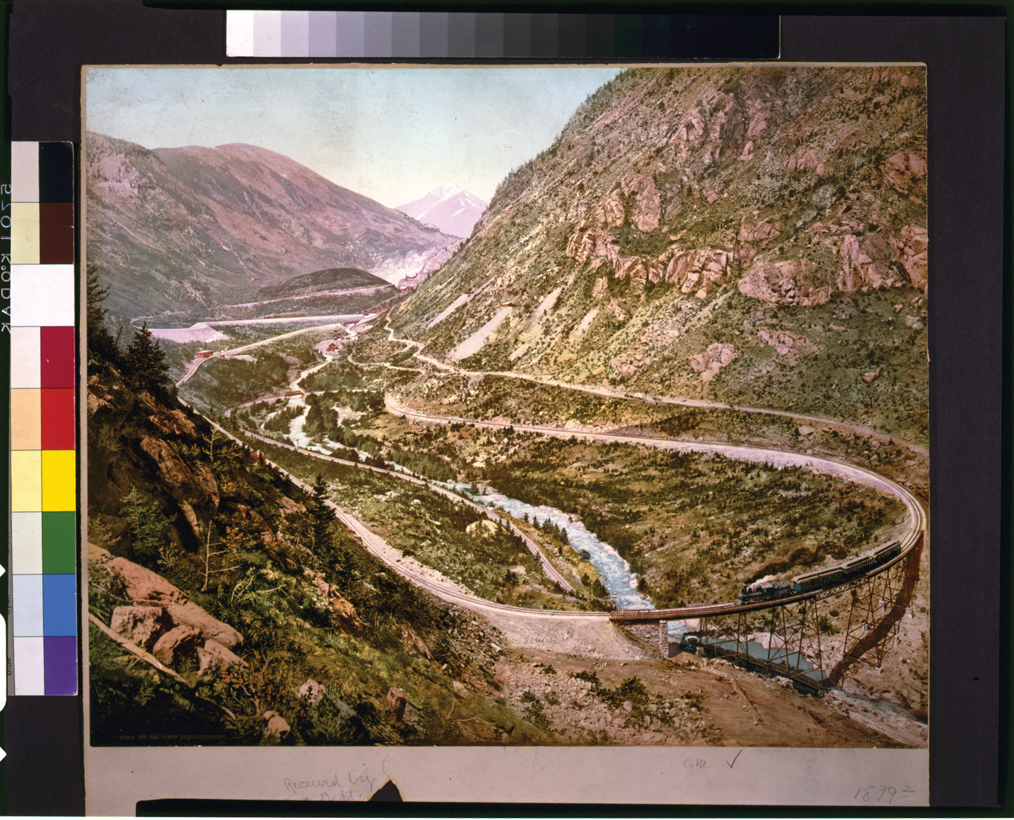 The far-famed Georgetown loop, c1899. — historic print