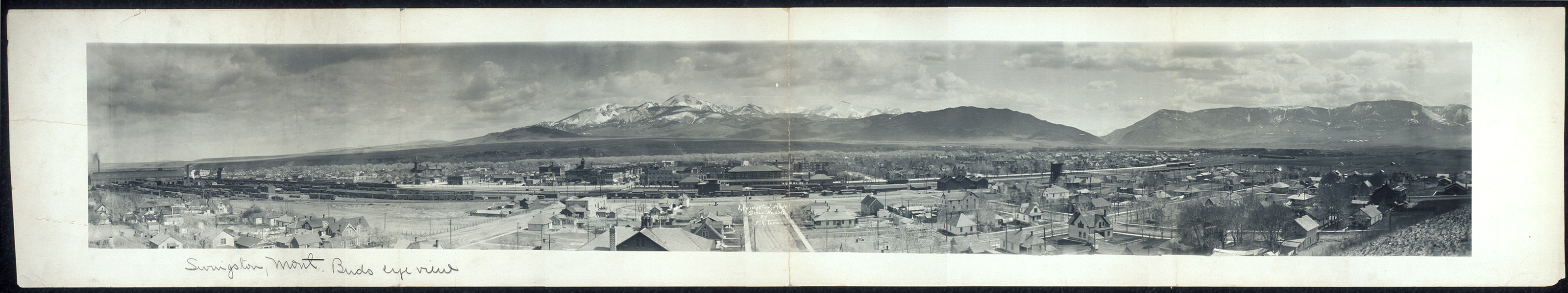Livingston, Montana, 1922, 1922 — historic image