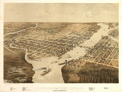 Green Bay, Wisconsin, 1867