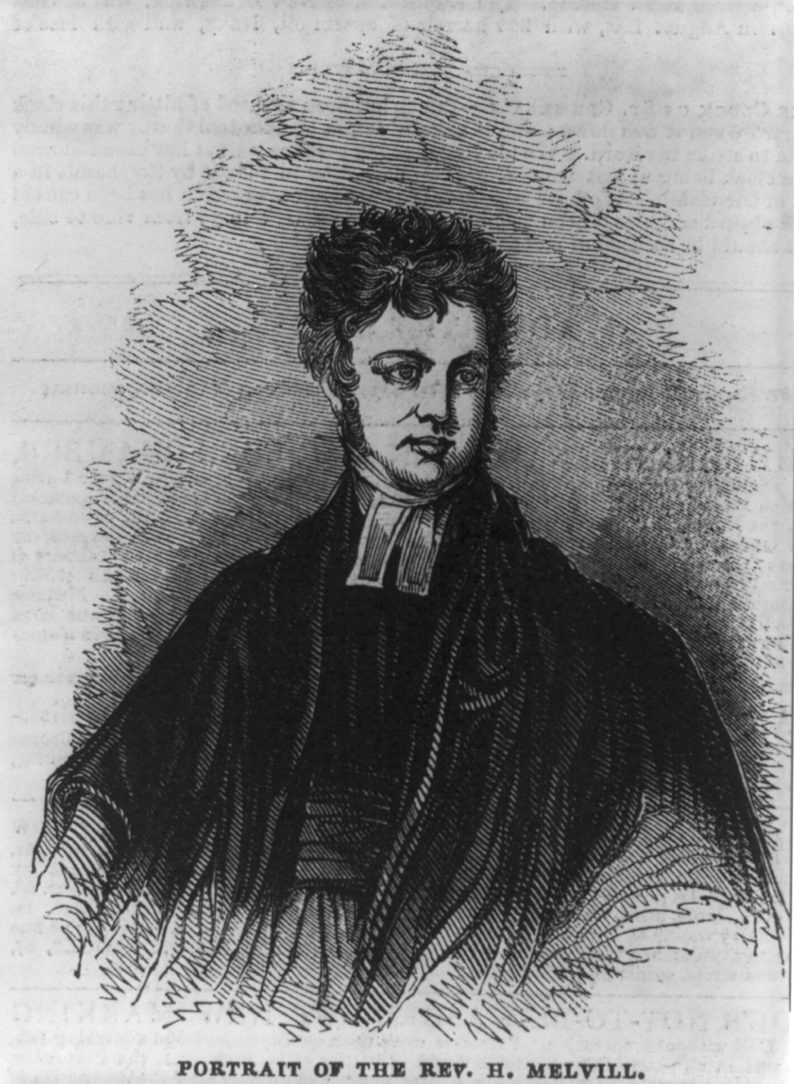 Henry Melvill, 1789-1871, 1844 Jan. 20. — antique engraving