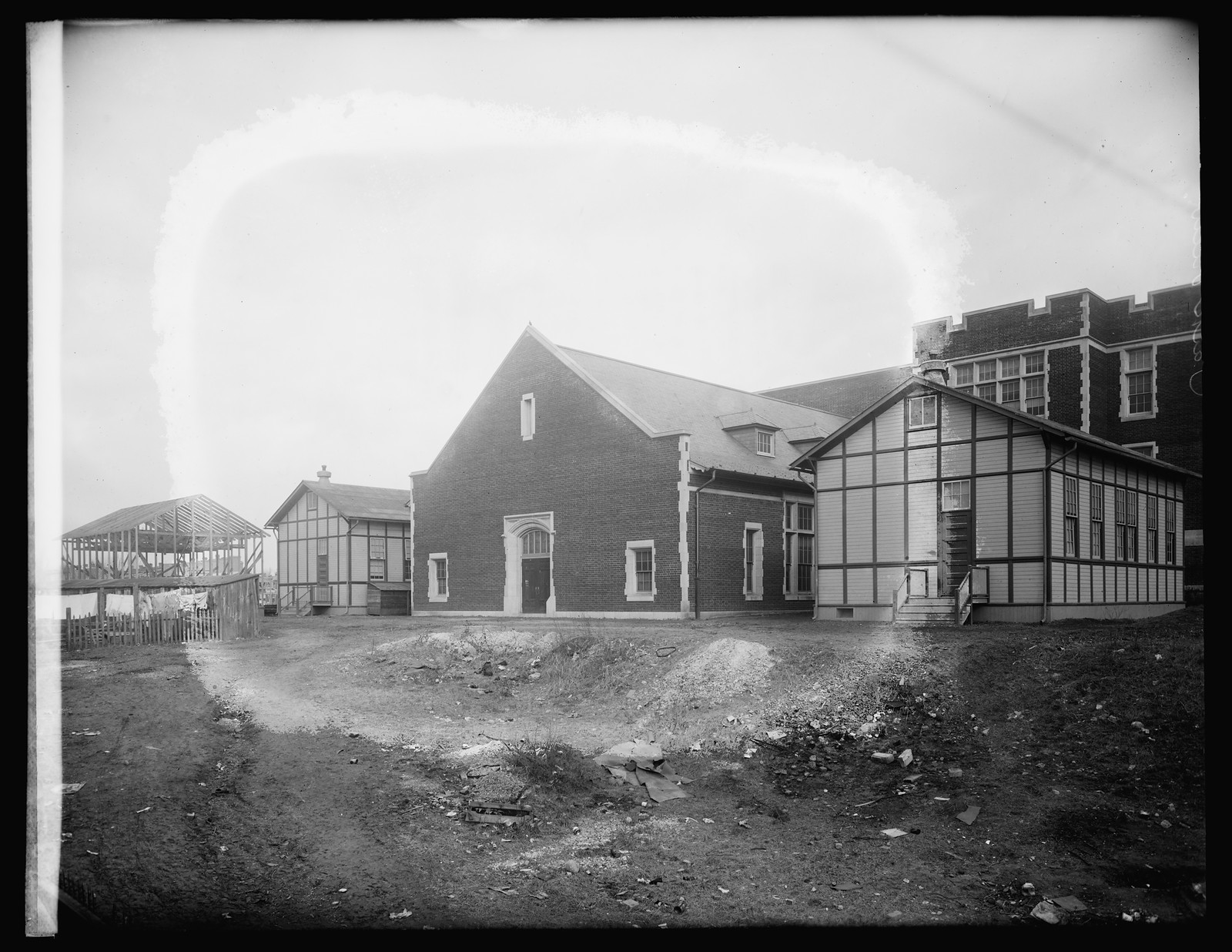 Petworth Schools & portables, [Washington, D.C.], [1919 or 1920] — historic photograph