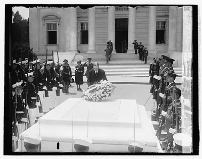 Hoover at Arlington, 5/30/29
