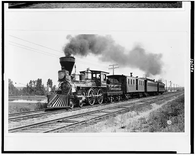 The William Crooks, supposedly the first engine on the Great Northern