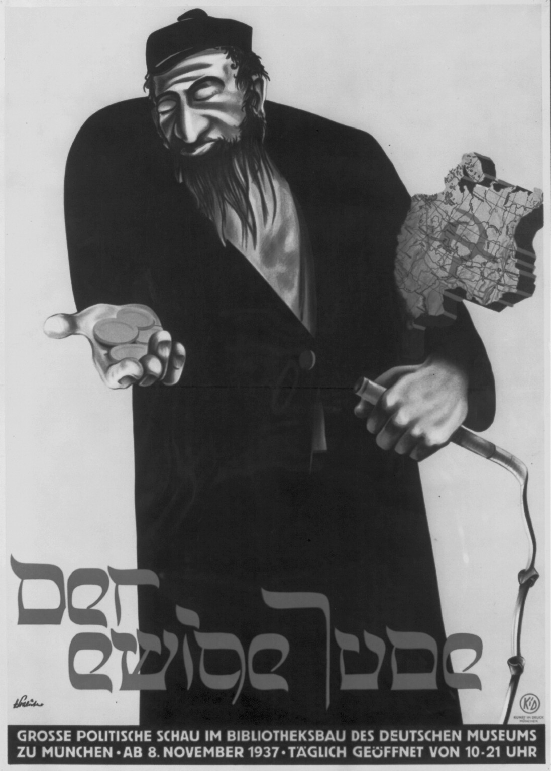 Der Ewige Jude, 1937 — vintage poster