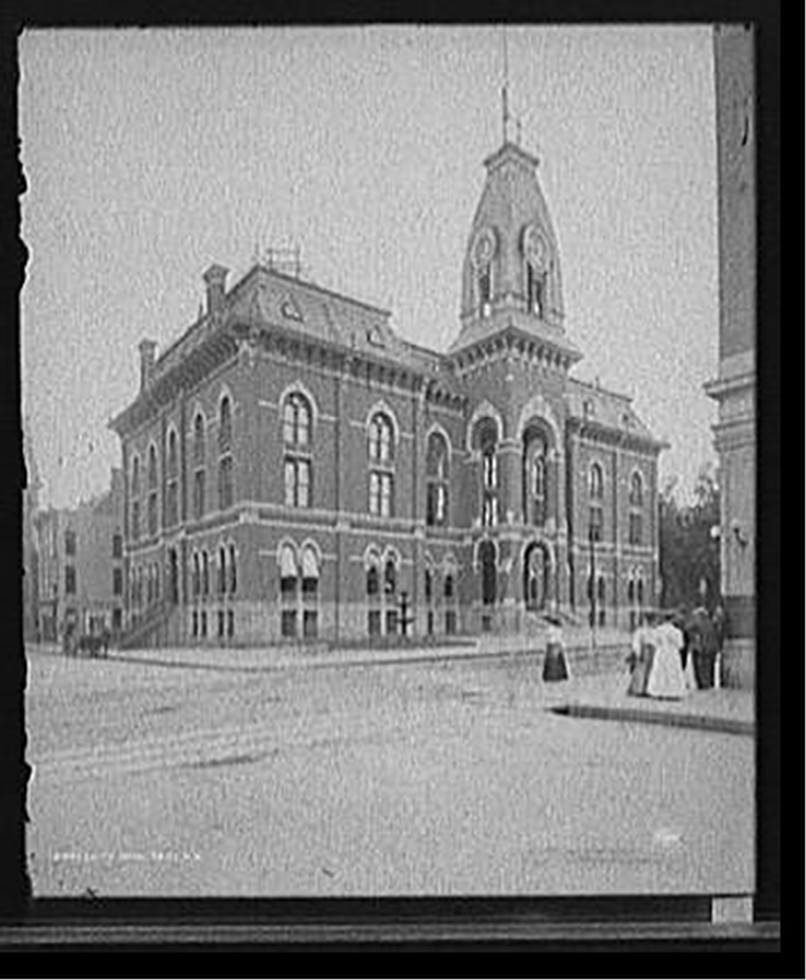 City Hall, Troy, N.Y., [1905?] — historic photograph