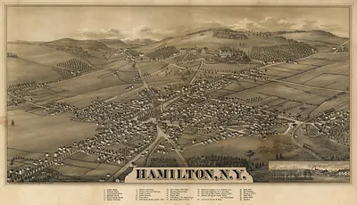 Hamilton, New York, 1885
