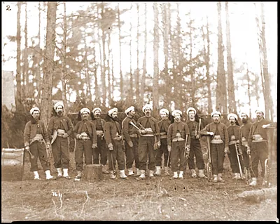 Brandy Station Va. Band of the 114th Pennsylvania Infantry (Zouaves)