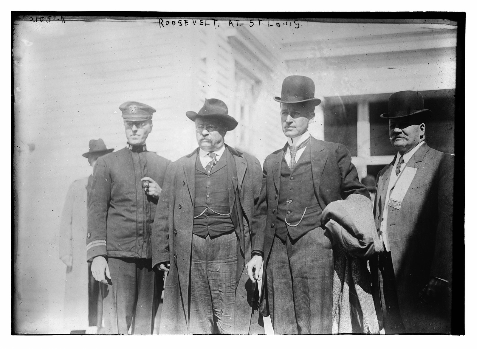 Roosevelt at St. Louis, n/a — historic photograph
