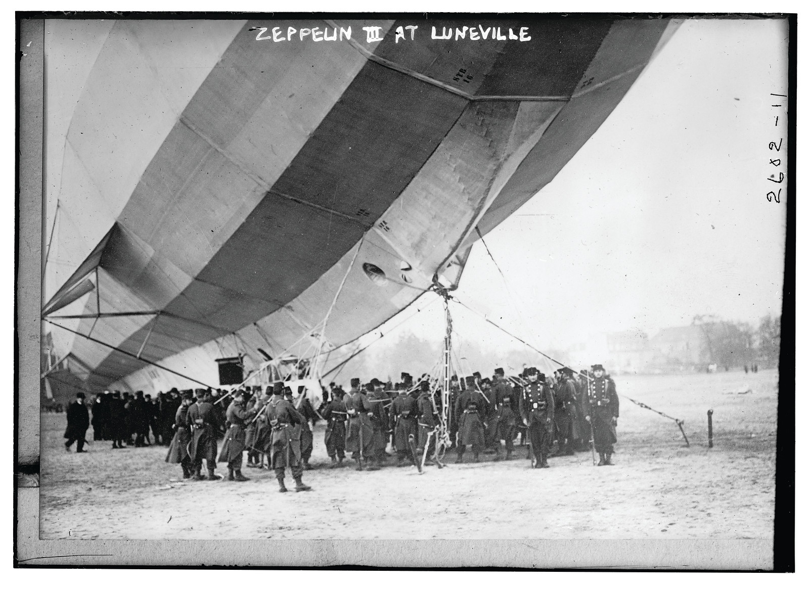 Zeppelin III at Luneville, n/a — historic photograph