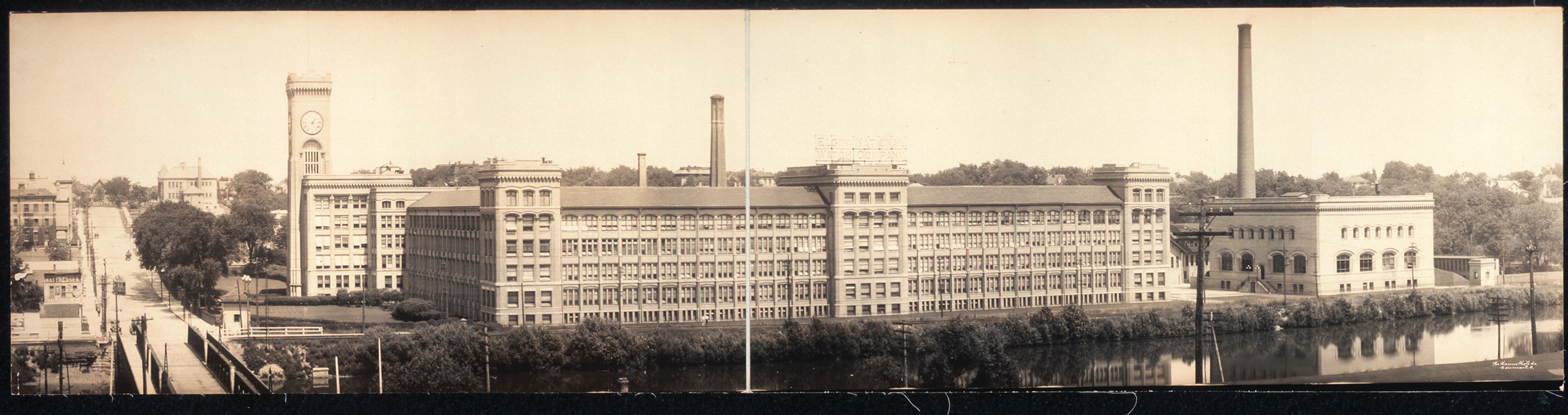 Elgin National Watch Co plant, Illinois, 1914, 1914 — historic image