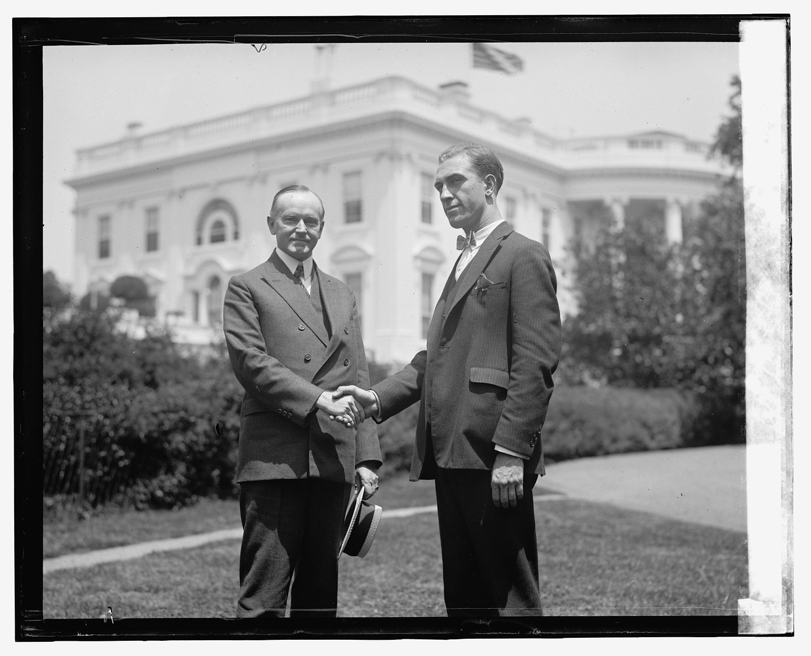 Coo[lidge & Dr. Tyler, 6/7/24, [19]24 June 7. — historic photograph